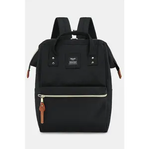 Himawari Waterproof Canvas Backpack Bag with Side Pockets