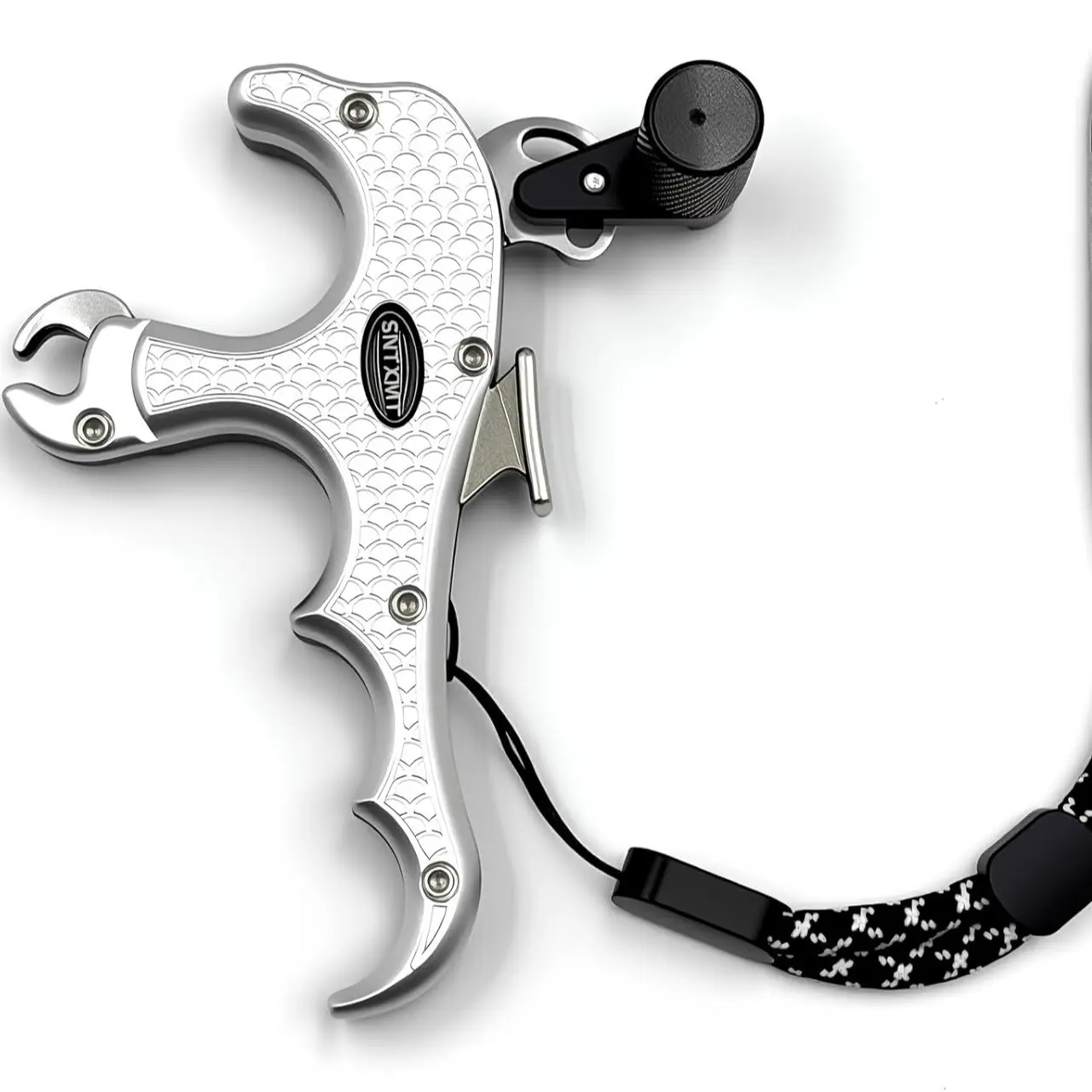 Four finger silver back