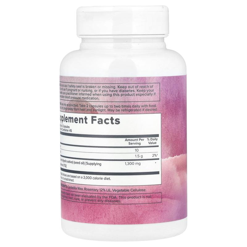 Heritage Store Black Seed Oil, 90 Capsules (650 mg per Capsule)