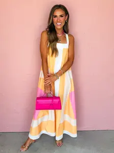 Steal The Moment Sleeveless Midi Dress