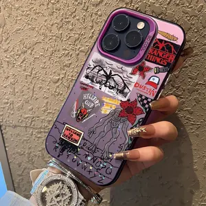 Movie S-Strangers T-Things Phone Case Suitable for iPhone 17 16e 16 15 14 13 12 11 Mini Pro Max Air X XR XSMAX 8 7 Plus Anti Fall Shockproof Protective Protection Matte Back Cover