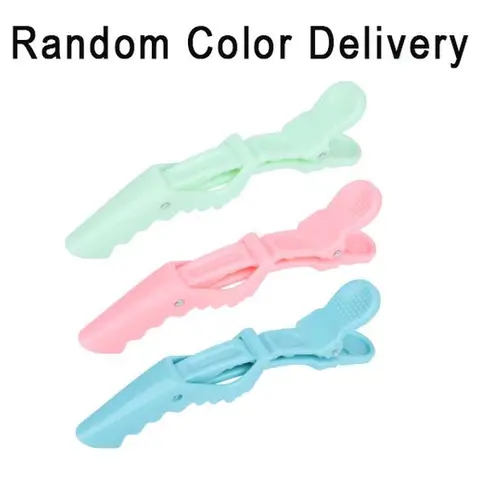 【Not for Sale】GC-08505 Alligator Styling Sectioning Hair Clips（1 PCS Random Color Delivery） Claw Grip