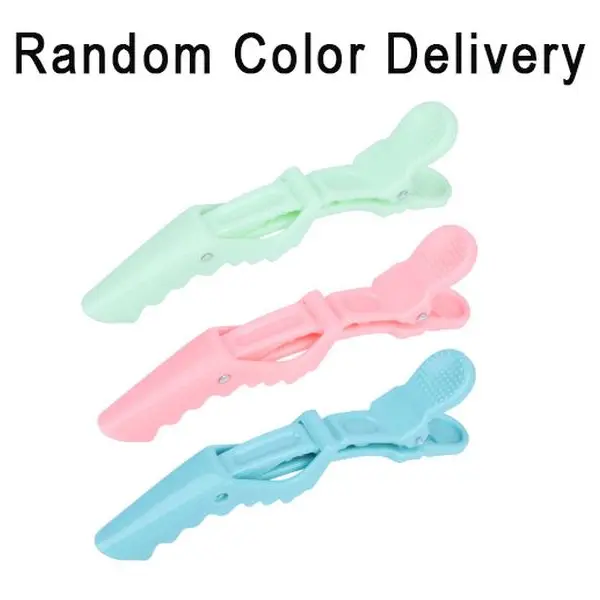 【Not for Sale】GC-08505 Alligator Styling Sectioning Hair Clips(1 PCS Random Color Delivery) Claw Grip
