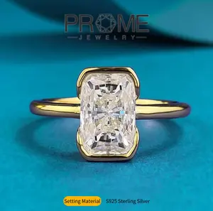 (SR075)S925 Sterling Silver Vibrant Sugar Cube Ring Minimalist, Chic & Luxurious Gift for Women