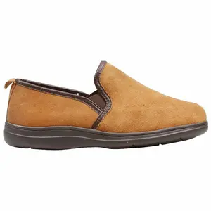 L.B. Evans Mens Klondike Slip On Casual Slippers Casual - Brown
