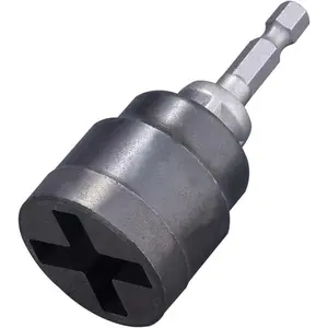 Hand drill electric drill universal jack socket adapter, sturdy scissor type car jack heavy-duty socket converter, rust proof steel drill bit simple tire replacement tool