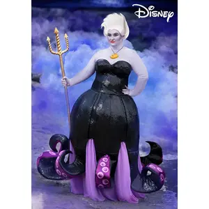 Plus Size Authentic Ursula Costume for Women (© Disney)