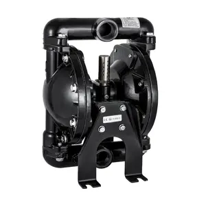 VEVOR Air-Operated Double Diaphragm Pump 1 inch Inlet Outlet Aluminum 35 GPM Max 120PSI for Industrial Use