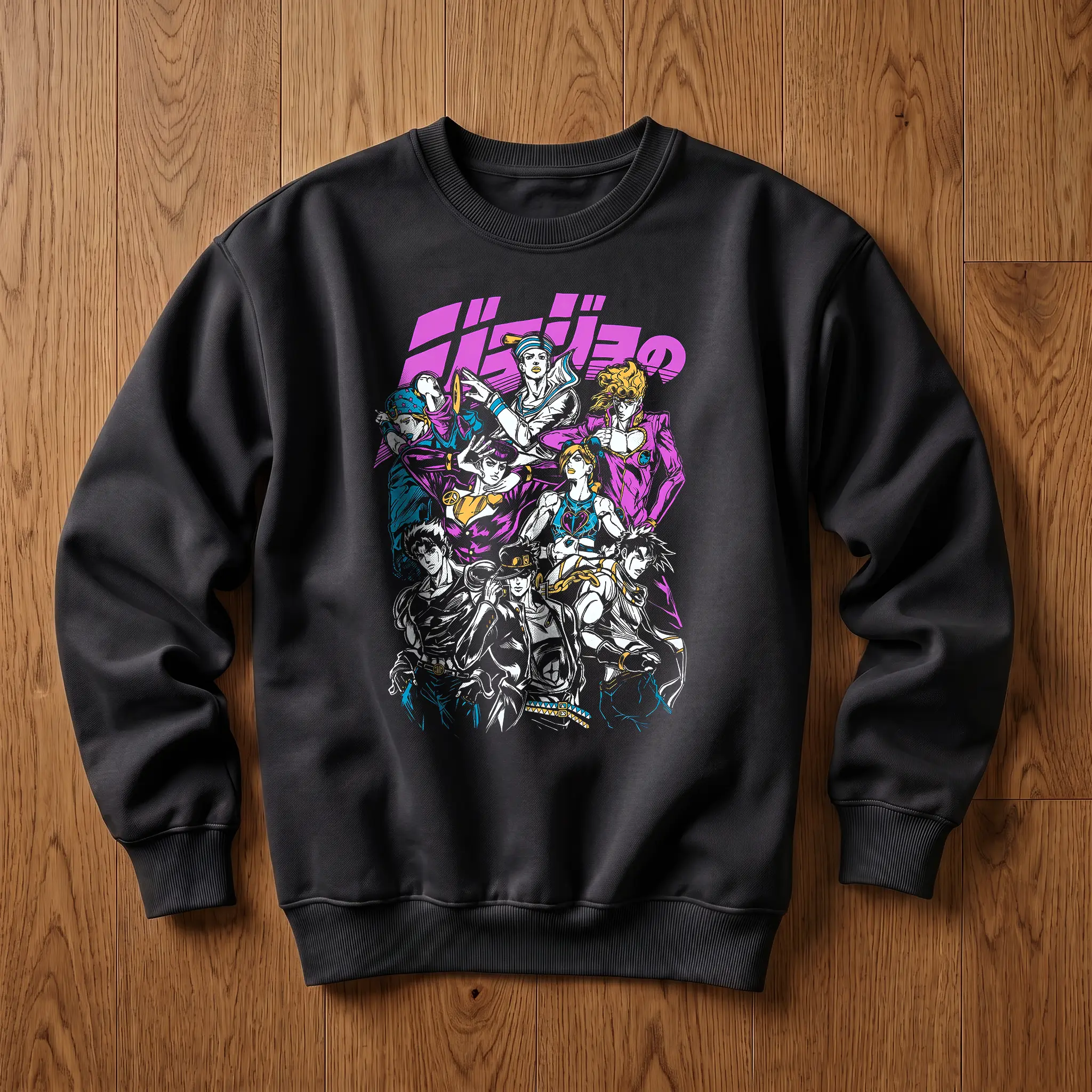Jojo Steel Ball Run Anime Unisex Sweatshirt, Anime Shirt, Gift For Anime Fan