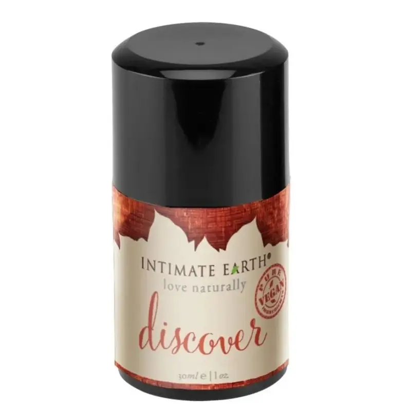 Intimate Earth Organic Peppermint Oil Gel Skin Treatment - 1oz (1 to 1.9 fl oz) Vegan Formula with Amino Acid, Arginine HCl, Aloe Barbadensis Leaf Extract, for All Skin Types Face Body Serums