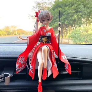 Cute Anime Girls for Car Interior Decoration - Unique Design & Playful Aesthetic