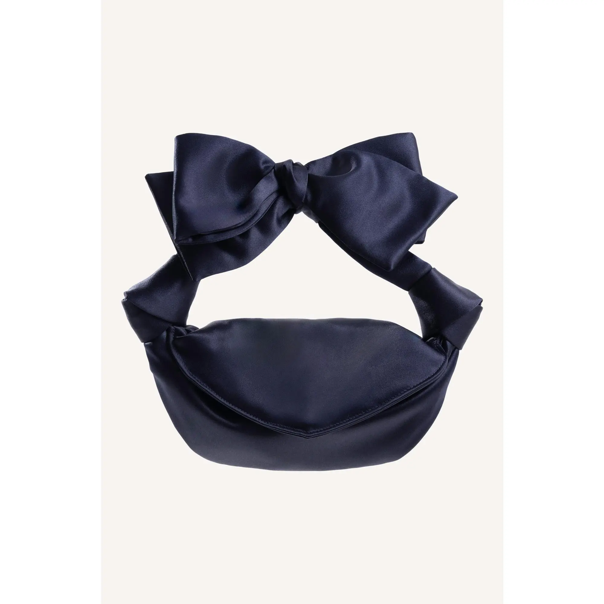 Nodo Micro Clutch with Bow in Navy