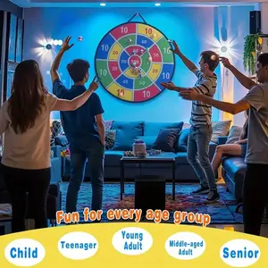 Dart Board Toy, Indoor & Outdoor Dart Board Game, Family Party Game, Birthday Gift, Party Game Toy, Sports & Outdoor Play Toy, Darts Board, Dartboard