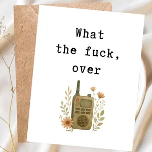 Funny Farewell Card Going Away, Goodbye Card, Leaving Job Card, What The Fuck Card, Personalizable Card, Snarky Sarcastic Card Rude Goodbye