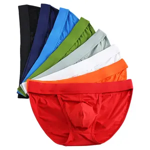 Mens Low Rise Briefs - 4/6 Pack Athletic Performance Mens Underwear Briefs with Contour Support Pouch for Gym Daily Wear