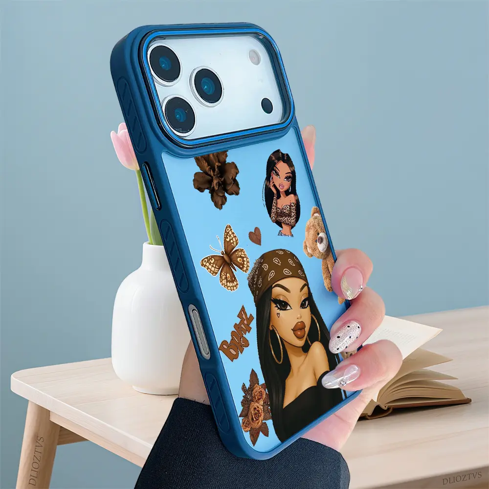 Cute Bratz Girls Pattern Phone Case for iPhone 17 Pro Max 17Air 16