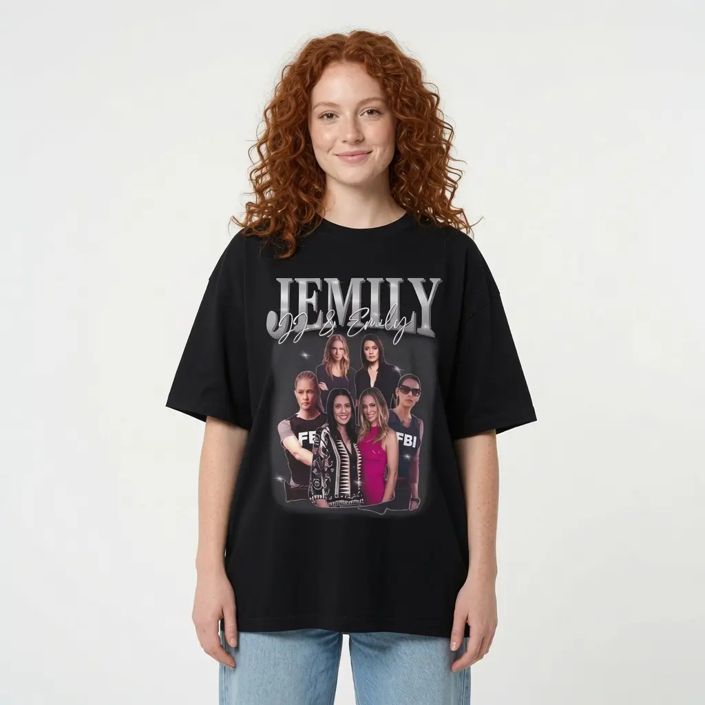 Criminal Minds Fans Vintage Jemily, Jj And Emily Shirt - Perfect Gift Ideas For Crime Show Tshirt Cotton Fit