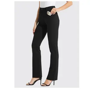 Willit Women's 29 Inch Yoga Dress Pants Bootcut Work Slacks Pants Stretch Office Casual Pants