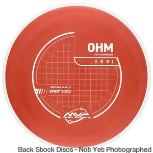 MVP PLC Neutron Ohm Putter (Stock Stamp) [Back Stock Inventory - Disc and Stamp Color WILL VARY]
