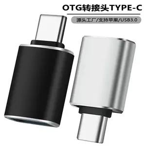 USB 3.0 to Type-C OTG Adapter, USB to Type C Converter for iPhone Android, U Disk Mouse Keyboard Card Reader