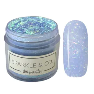 Sparkle & Co dp.249 Butterfly Opal Mini Dip Powder For Nails - 1 Jar Lasts 5-7 Manis