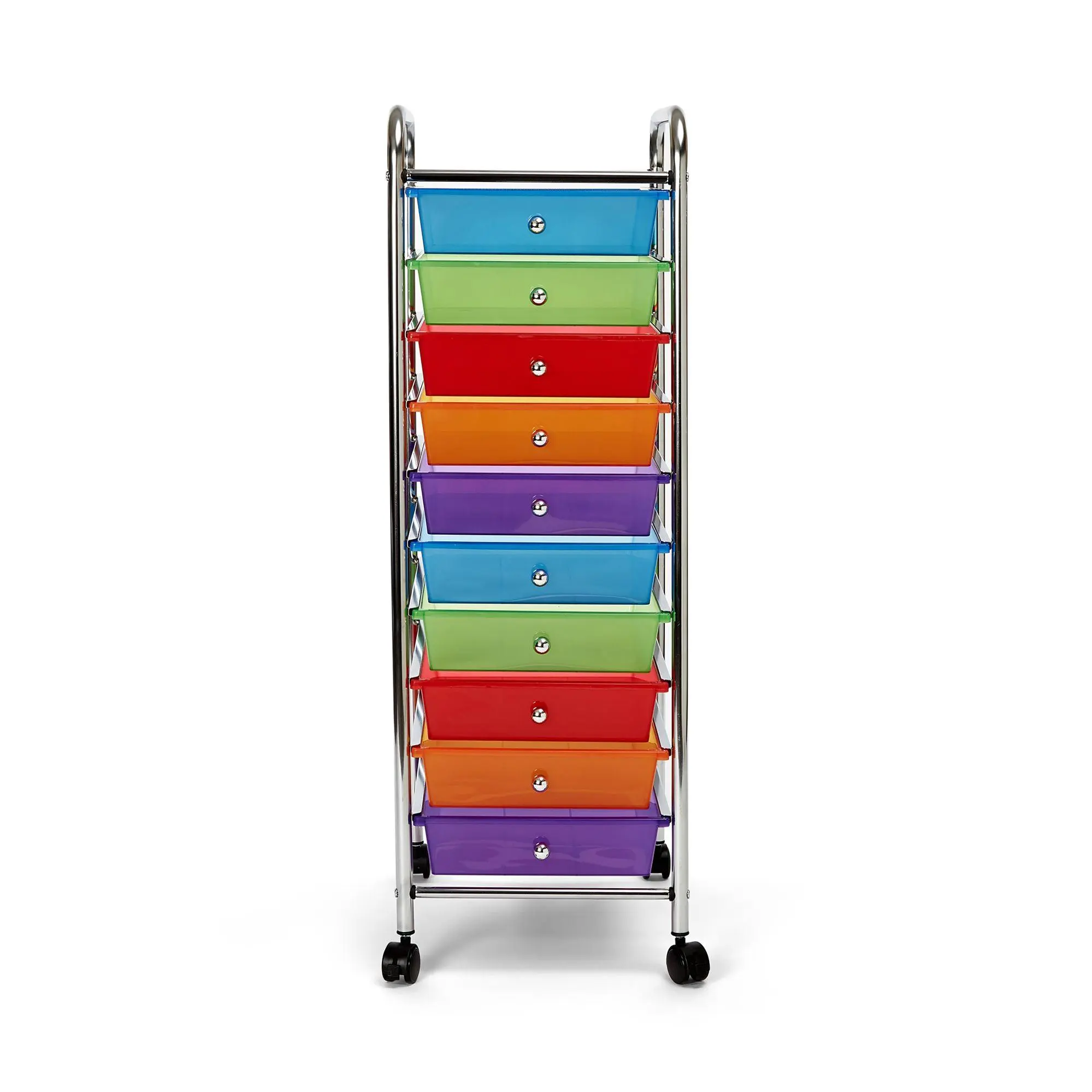 Seville Classics 10-Drawer Organizer Cart
