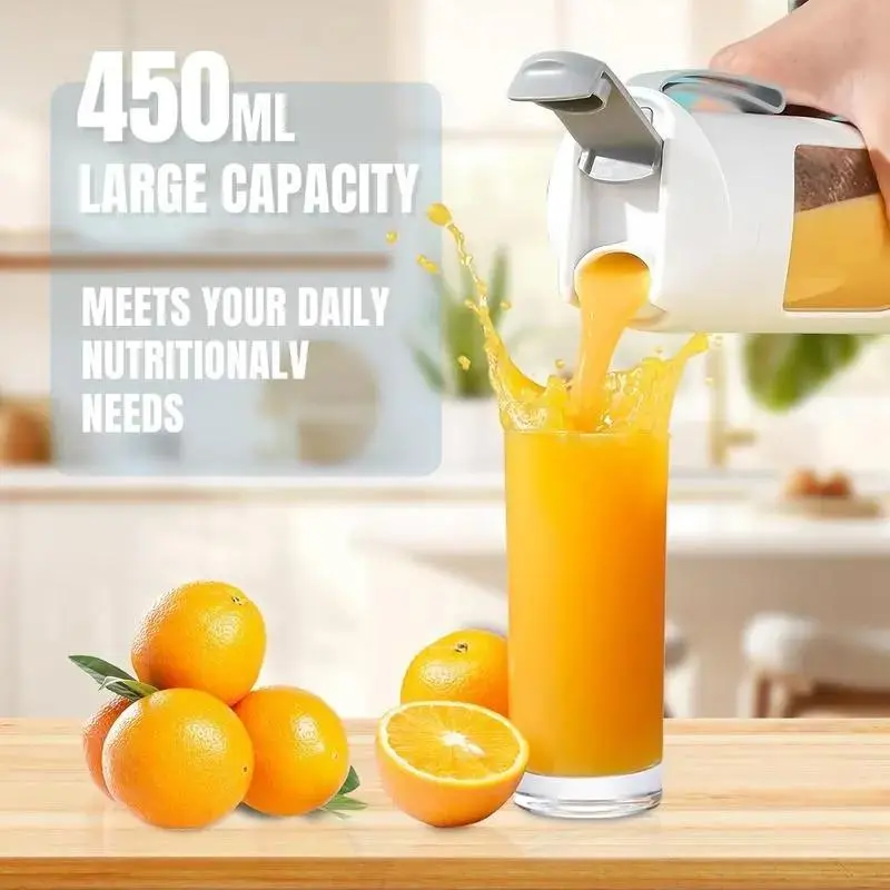 Portable Digital Multimode Juicer Blender with Smart LED Display, Leak-Proof & BPA-Free, Personal Blender for Smoothies, Juices, Shakes, Ideal for Travel, Gym & Healthy Lifestyle