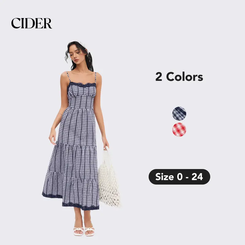 cider gingham dress - TikTok Shop