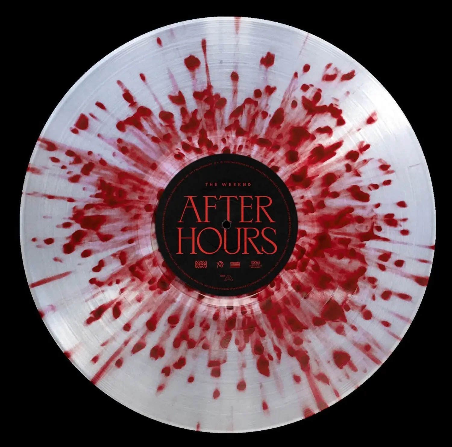 The Weeknd - After Hours  [VINYL RECORD - LP] Explicit, White, Colored Vinyl, Clear Vinyl, Ltd Ed