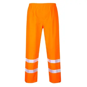 PORTWEST® Hi Vis Waterproof Rain Pants - ANSI Class E - S480