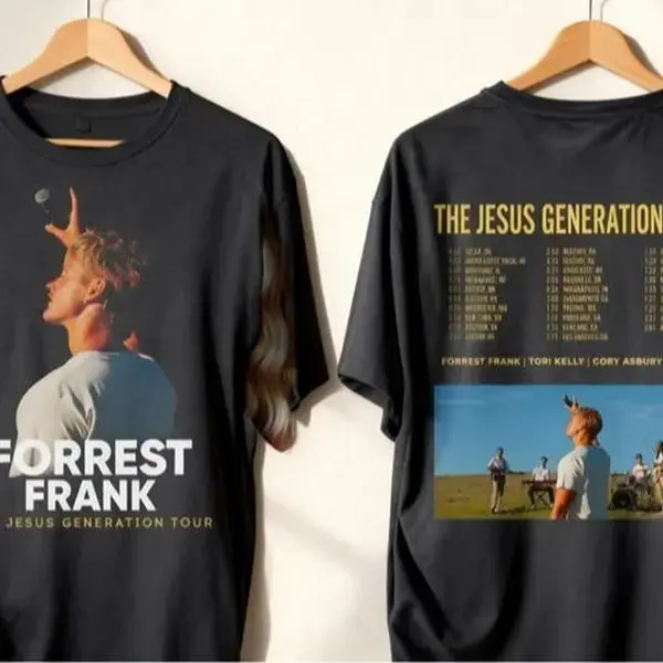 Forrest Frank The Jesus Generation Tour 2026 Shirt, Christian Concert Tee, Forrest Frank Tour Shirt