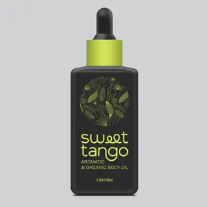 Sweet Tango Body Oil - Organic Lightweight and Non-Greasy. Moisturizes, Calms, and Nourishes All Skin Types