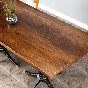 Wood Contact Paper, Waterproof Kitchen Cabinet Wallpaper, Peel and Stick Wood Stickers, Furniture Wood Grain Vinyl Wrap