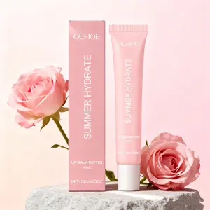 Moisturizing Lip Balm, Hydrating and Gentle Exfoliating, Reduces Fine Lines, Rich Lip Oil for Girls and Ladies, Makeup Use, Lip Moisturizer