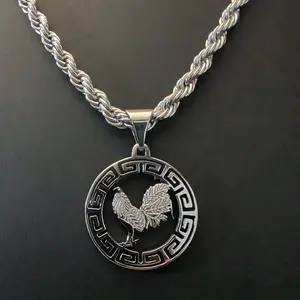 #1 stainless steel Greek medal