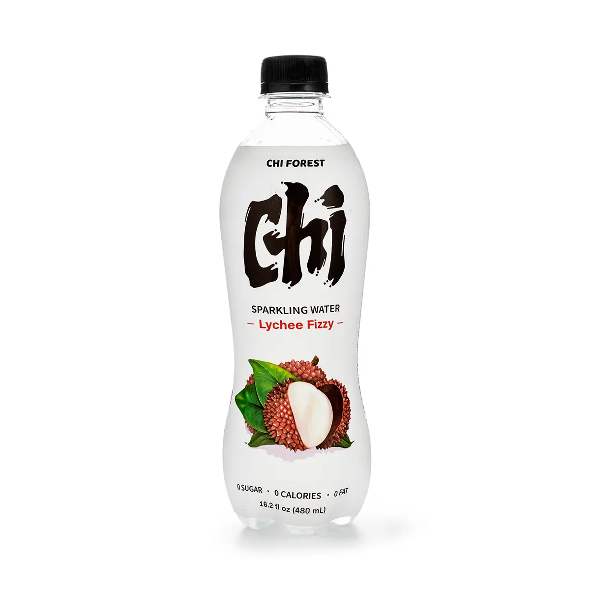 Genki Forest Chi Sparkling Water, Lychee Flavor 480 ml Genki Forest Chi Sparkling Water, Lychee Flavor 480 ml