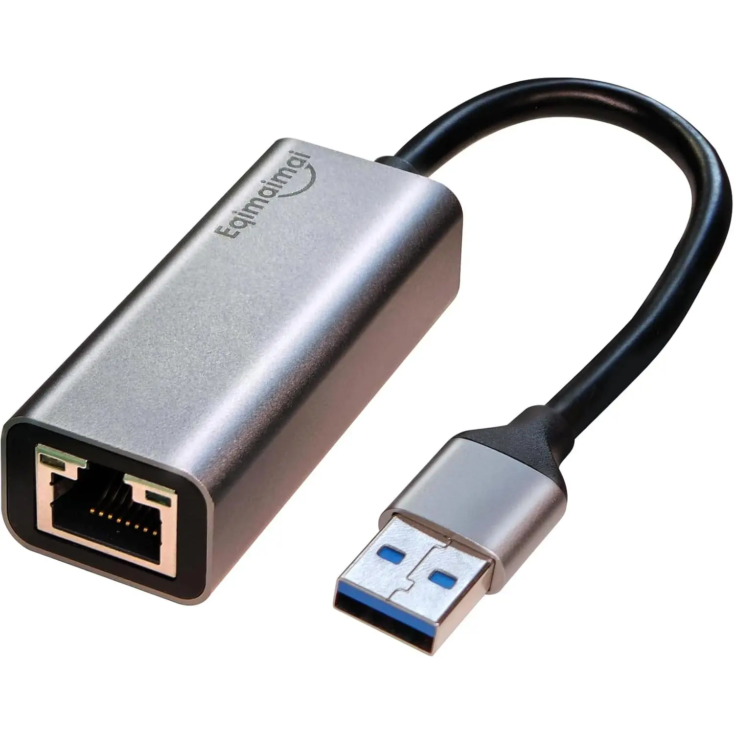 USB A to ethernet Adapter,USB 3.0 Gigabit to ethernet Adapter Compatibility 100/1000MBPS,Compatible with Windows, Mac OS, Linux, PC, Laptops, and More