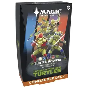 Magic The Gathering TCG: Teenage Mutant Ninja Turtles Commander Deck