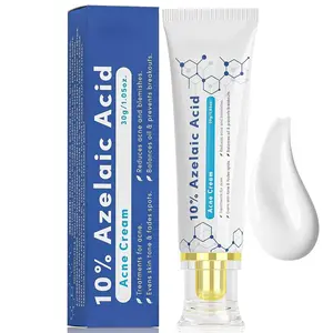 10% Azelaic Acid Acne Cream, Premium Azelaic Acid Facial Cream - Redness Relief For Face, Redness Reducing Skin Care, Prevents Acne Breakouts, Ease Pimple Clarify Skin Soothe Irritation,1 Oz
