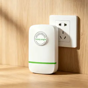 Smart Energy Saving Box With Smart Save Plug Design,Built In Thermoregulation Function, Compact Plug And Play Electrical Outlet Accessory, Suitable For Daily Use At Home And Office To Improve Overall Energy Efficiency Single Piece Pack.garden accessories