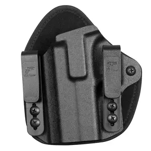 Gun Flower Left Hand Universal Hybrid Kydex Holster for Men/Women,Fit over 100 Models, Compatible with G17 G19, Taurus G2C G3C, Sig P365XL P320, Springfield 1911 XD45, S&W SD9 VE M&P9 M&P Shield