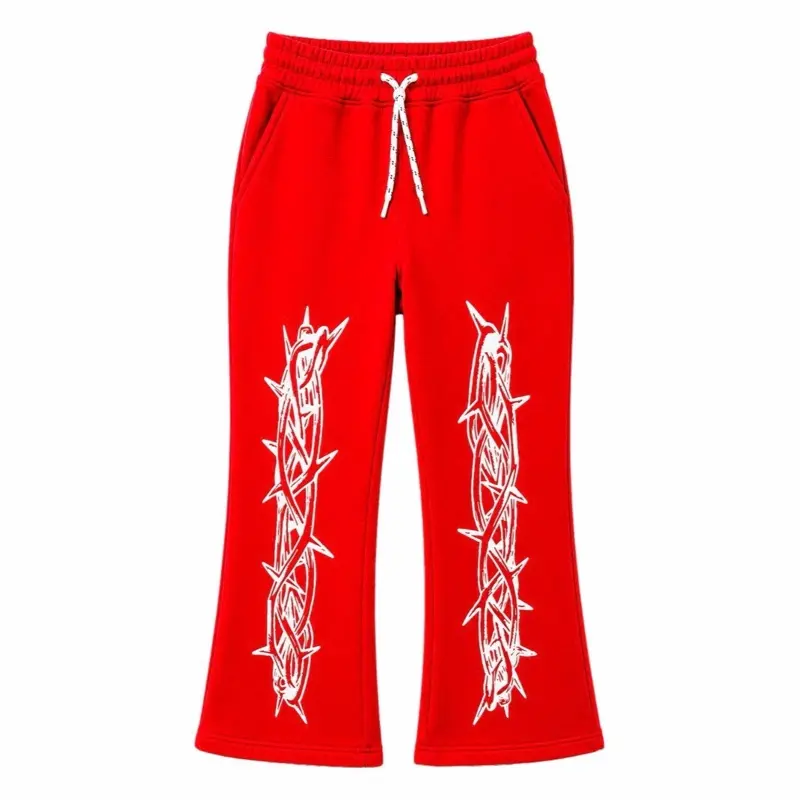 Stacked Flare Sweatpants for Women, Stylish Navy Casual Trousers, Comfortable Solid Color Lounge Bottoms, Multi-Size