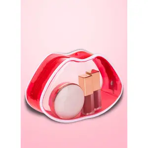 Lip Shaped Cosmetic Bag