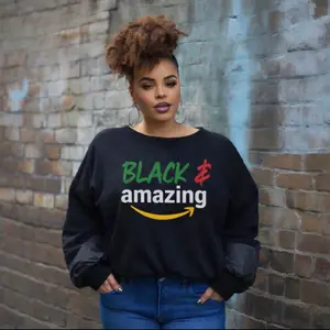 DTF Transfer only – Black Amazing Design (Ready to Press)