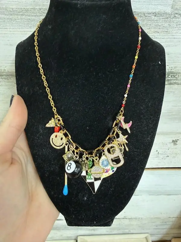 Custom Cluster Neckalce Custom Cluster Neckalce