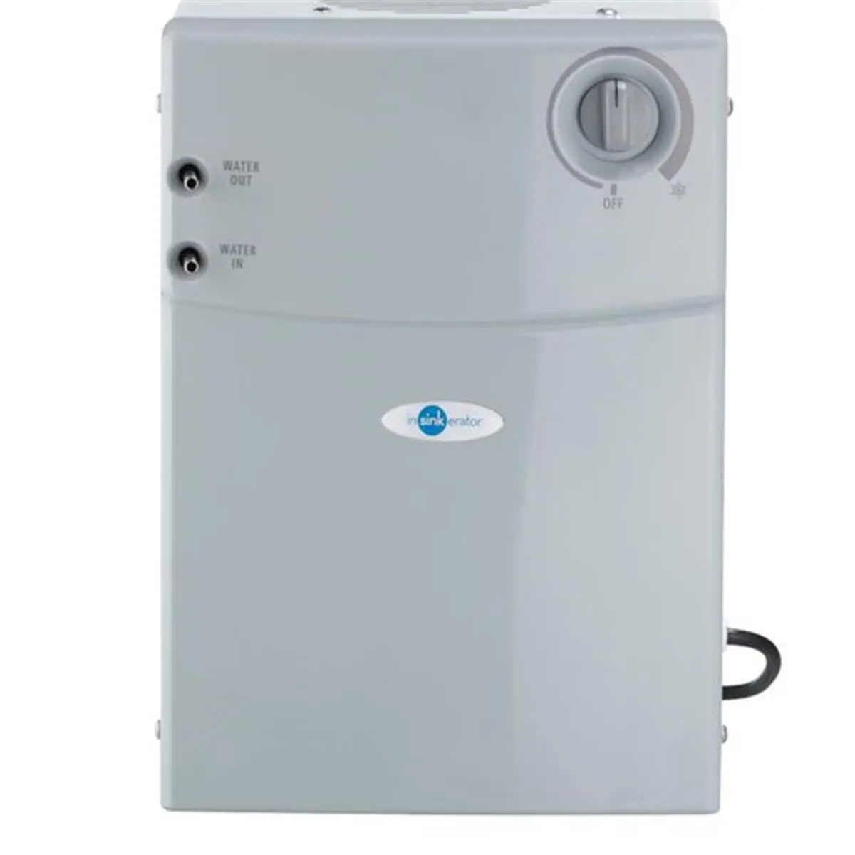 InSinkErator 45512-ISE Stainless Steel Water Chiller Tank - 40F Adjustable Thermostat, Under-Kitchen-Sink Installation, Compatible Water Connections, Wine Bottle Cooler