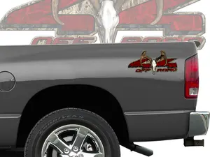 4x4 Life Custom Camo Sticker Decal for Trucks