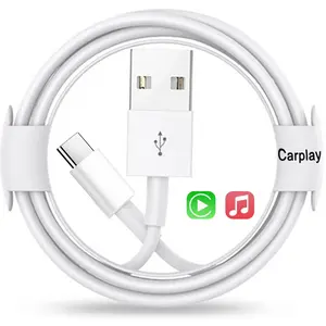 Car Carplay Cable Adapter for iPhone 15/16 Charger Cord, 3FT USB A to USB C Cable Compatible for iPhone 16/15 Pro Max Plus, iPad 10th, iPad Pro Air Mini Car Charging Cable