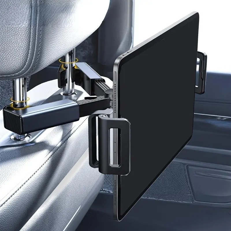 Telescopic Car Phone Holder Tablet Holder Anti Shake Tablet Mount 4-12.9 Inch Universal Phone Stand For IPhone IPad Adjustable Phone Holder