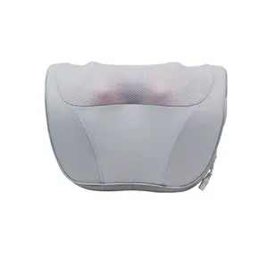 ROUYIL Shiatsu Back and Neck Massager with Heat, Deep Tissue Kneading,Electric Massage Pillow for Back,Shoulders,Legs,Foot,Body Muscle Pain Relief,Use at Home,Car,Office